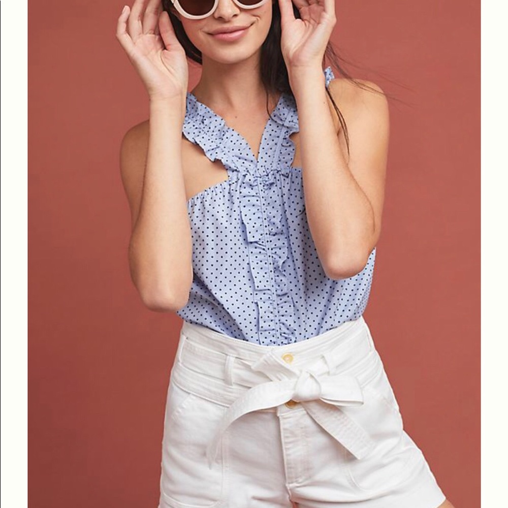 Berlin Blouse with Ruffle Detail